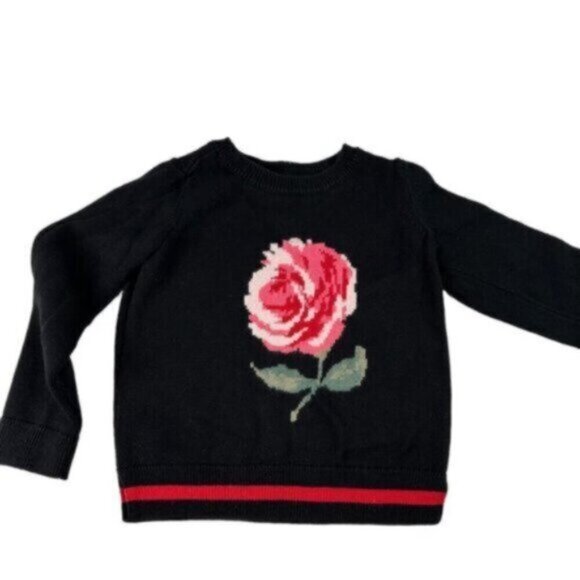 Baby GAP | Kid's Girl Red & Black Sweater Bundle of 2 Size 4T - Picture 2 of 8